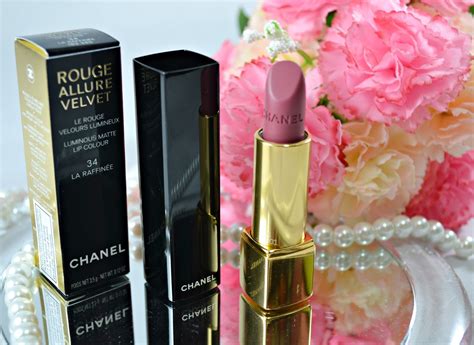 chanel lipstick 34 la raffinee